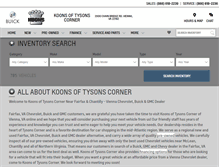 Tablet Screenshot of koonstysonschevybuickgmc.com